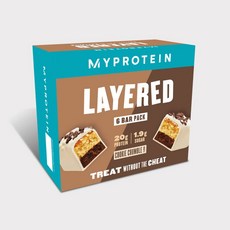 [영국발송] 60g 6개 마이프로틴 레이어드 프로틴바 육겹바 쿠키크럼블 Myprotein Layered Protein cookie crumble