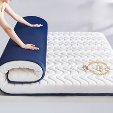 슬립 1인 자취방 매트리스 토퍼 싱글 수납 미니싱글 수면매트 라텍스, 1cm, 1. 화이트 5.5cm