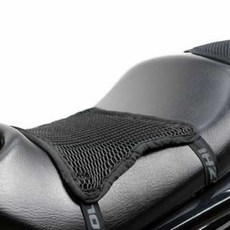 firstok 오토바이 쿨시트 오토바이메쉬방석, 싱글형 - 블랙M