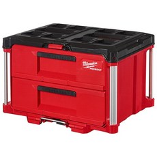 Milwaukee PACKOUT 2抽屜工具箱 48-22-8442, 1個