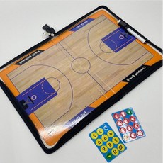코치용 농구 지휘판 자석 전술보드 동호회 시합 작전판 휴대용 지퍼타입