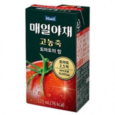 매일유업 고농축 토마토의 힘 125ml x 24개, 1ml