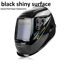 SAFE-Up MIG MAG TIG TRUE Color 4 센서태양 전지 구동비싼 자동 다크닝 용접 헬멧마스크, 04 UN109 Black Shining