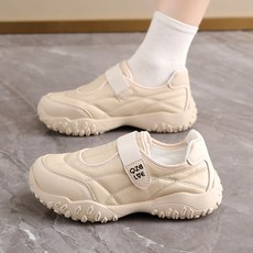 Modern Fashion 여성 트렌디 벨크로 운동화 키높이 스니커즈 D68