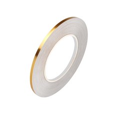 ZIPAN 셀프로 붙이는 접착식 바닥 데코타일 60cmx60cm 1평(10장) 사무실 거실 현관 베란다 주방 대리석문양 타일, 추가구매상품, 02.틈새 몰딩 테이프_골드, 1개