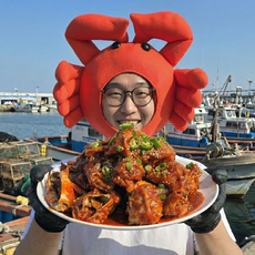 풀잎푸드 연평도 양념게장 손질 꽃게장 1kg, 1개