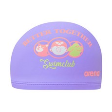 아레나 실리코팅 수모 투게더 아동 어린이 키즈 수영모자 수영모, 아레나수모투게더 PPL, 1개