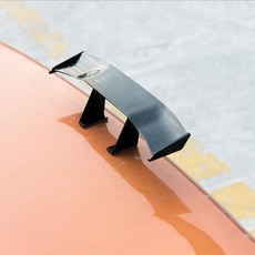 카본룩 자동차 리어 스포일러 미니 윙 장식 일반 클리오 시로코 에일러론, 1. 회색, 기본