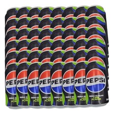 펩시 제로슈거 라임향 탄산음료 355ml 48캔 대용량 박스 식단관리 탄산수대체, 48개