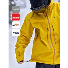 3L 기능성 하드쉘 방수 보온 스키복 남녀공용 겨울자켓