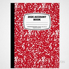 가계부노트 2026 가계부 컴포지션북 에디션