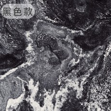 Fion 大理石圓形封口貼紙 2.5cm正圓 70枚 亮膜圓貼 輕防水 封口貼紙 瓶貼 標示貼, 1個, 黑色-70枚