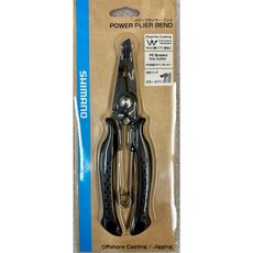 SHIMANO高規格鍍氟路亞鉗CT-561(562)耐磨防鏽人體工學設計, 1個, CT562彎頭(黑色), 黑色