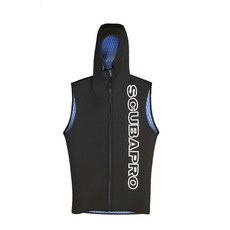 SCUBAPRO EVERFLEX HOODED VEST W/ FRONT ZIP 3MM 男、女款 防寒衣