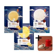 보름달 설기떡 인절미 찜기법랑세트, 꿀설기 1봉 + 법랑굿즈, 400g, 1개