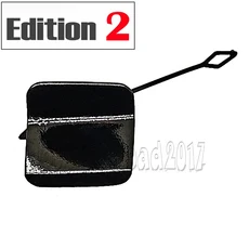 메르세데스 벤츠 CLK W209 용 후면 견인 커버 범퍼 아이 캡 03-09, 03 Edition2-black