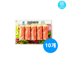 사조대림 크라비아 / 크래미 맛살 게맛살, 10개, 90g