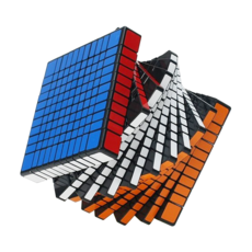 小小店鋪 聖手 方形 11階 魔術方塊 高階 十一階 速解 魔方, 聖手十一階黑