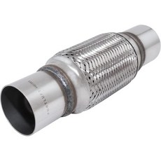 포트루프트 배기 플렉스 커넥터 및 연장 파이프 2.25인치 x 6.00인치 10.00인치 57mm 152mm 254mm, 포트루프트 배기 플렉스 커넥터 및 연장 파이프 2.25