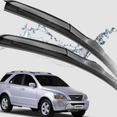 윈도우와이퍼 뉴쏘렌토 하이브리드 와이퍼 600mm450mm 세트, 단일상품1