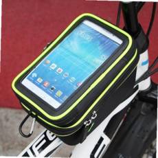 핸들바가방 자전거 2단 프레임가방 스마트폰가방 탑튜브 59000EA 1EA, 본상품