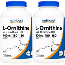 뉴트리코스트 엘 오르니틴 500mg, 180개, 2개, 180개