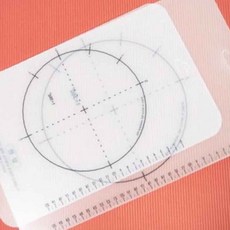 주방도마 눈금 시트도마 2P 얇은도마 주방용품 접이식도마