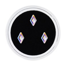 상자 치아 크리스탈 장식 도금 구강 위생 다양 모양