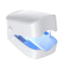 嚴選最低價 灰指甲光療機 便攜灰指甲修復光療儀 高效光療燈, 1個, 粉色*1+白色充電款*1