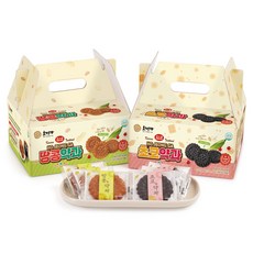 호정가 초코약과세트(1KG) + 땅콩약과세트(1KG) / 전통과자 기획묶음상품, 2개, 1kg