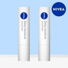 [니베아] 립케어 딥 모이스처 언센티드 2.2g 2개