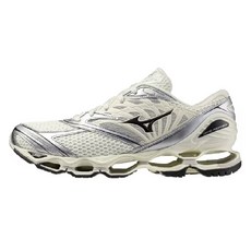 Mizuno Wave Prophecy LS 運動鞋 型號 D1GA251101, 1個, 白銀,23cm