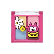 Rom&nd x ZO&FRIENDS 勝過眼皮迷你眼影盤 2.5g, 1個, 迷你眼影盤Z01 雲貓喵喵