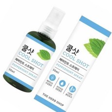 더허브샵 쿨샷 페퍼민트 스프레이, 50ml, 1개 생활용품/바디/세안 반품 최저가 2,880원