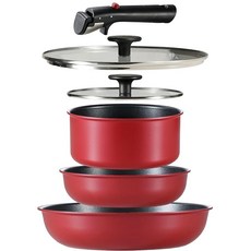 CAROTE PFOA PFOS 카로테 프라이팬 세트 6점 냄비 세트 코스파 최강[Try