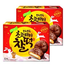 청우식품 초코파이찰떡 12p, 258g, 4개