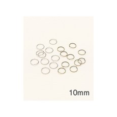 퀼트스타 O링 연결고리 10mm, 10개, 실버