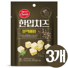 서울우유 한입치즈 블랙페퍼 3개, 35g