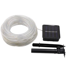 太陽能LED水管燈 2200公分 LED裝飾彩燈串 戶外防水聖誕燈, 1件, 22米200燈珠-暖白, 暖白