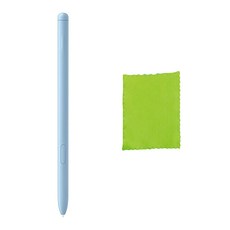 S Pen + 清潔劑適用於 Galaxy Tab S7/S7+/S7 FE/S8/S8 Plus/S8 Ultra 兼容三星 SPEN, 藍色