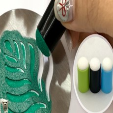 꿀이맘투 손가락 도장 스텐실도장