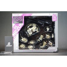 海洋堂 X TOYTRIBE 組裝式骷髏斯巴達人偶 多變形骨骼機甲模型, 1個