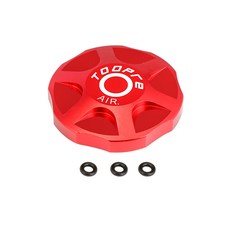 자전거 프론트 서스펜션 포크 커버 에어캡, 1개, 레드