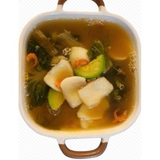 외할머니댁 깊고구수한 일산털레기수제비 국내산얼갈이 애호박 가정에서즐기는맛집메뉴, 1개, 960g