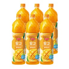 델몬트 망고 로어슈거, 6개, 1.5L
