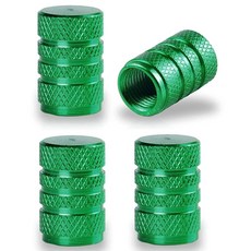 알루미늄 합금 타이어 밸브 스템 캡 4 Pcs 자동차 오토바이 및 자전거 용 범용 커버 자동 액세서리, C0639 gr n