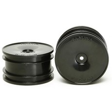 타미야 TAMYYA 홉업 옵션 No.1339 OP.1339 오프로드 접시 휠 블랙・후륜 60/29 54339, 1개, 상세페이지 참조