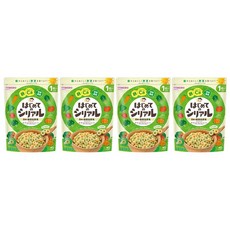 Asahi 일본직배송 아사히 와코도 베이비 시리얼 베이비푸드 베지터블 아기간식추천 가벼운선물 40g 4개