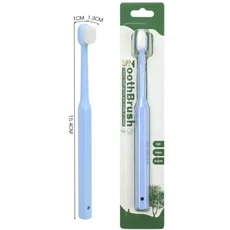 반려동물 360 도 칫솔 개 치아 청소 부드러운 털 고양이 브러시 작은 머리 개 제품, 05 Blue Dense Hair