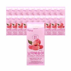 젤리블리 납작복숭아(20입), 60g, 20개